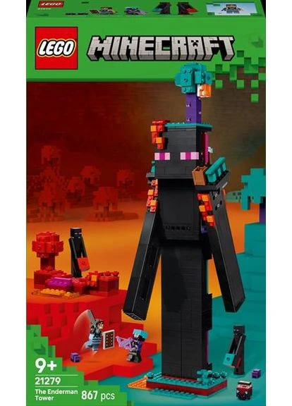 Конструктор Minecraft Вежа Ендермена 867 деталей (21279) Lego (377158342)