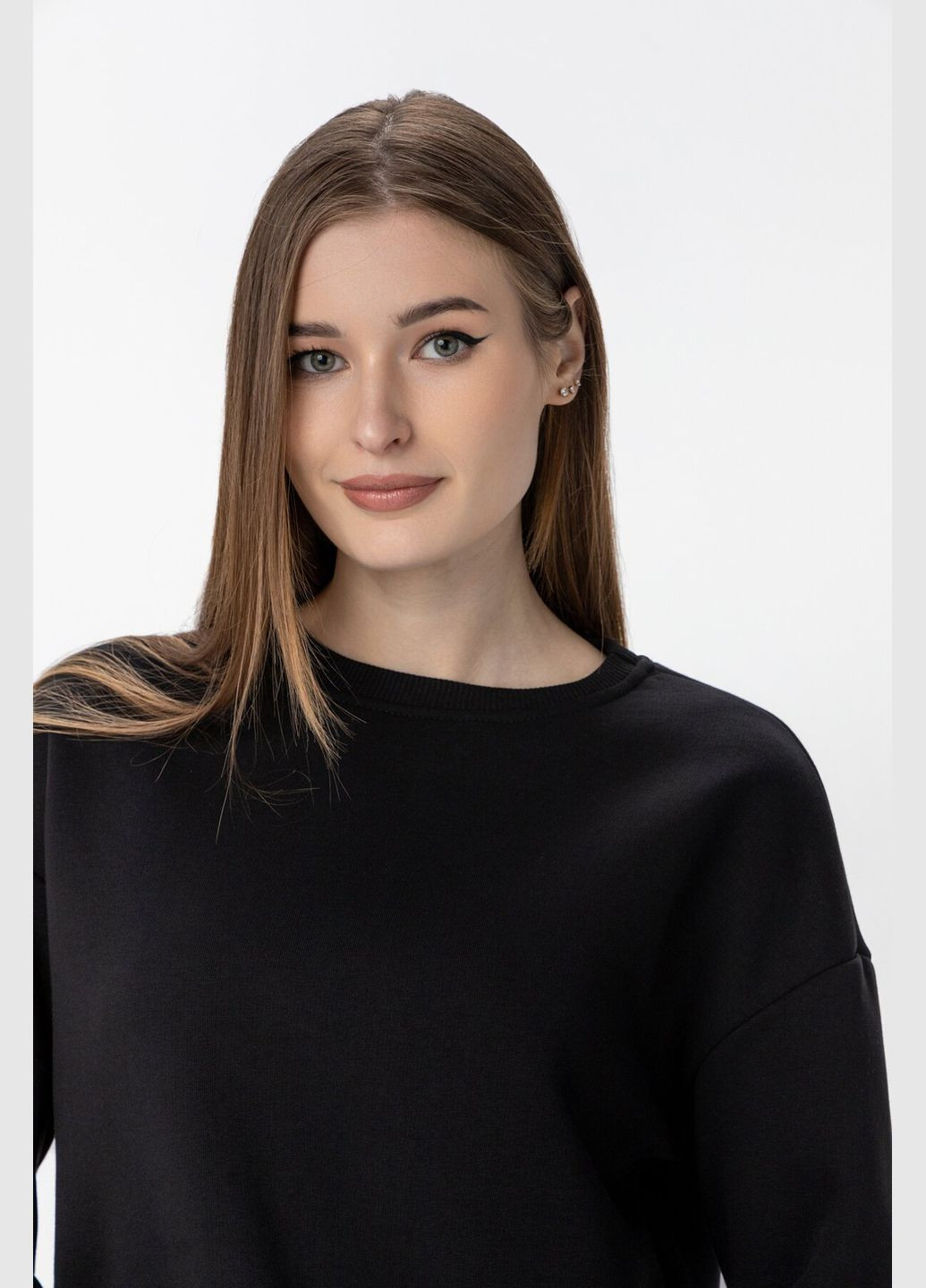 Черное повседневный платье однотонное женское ctm wbc02333 черный shop (2000990175557) LAWA