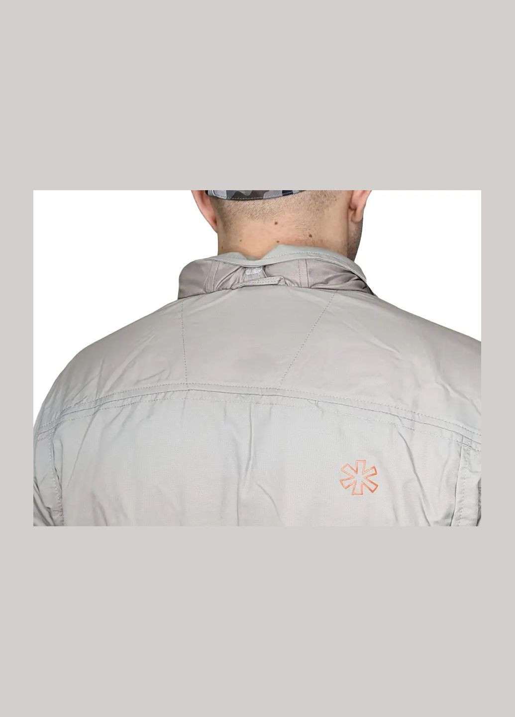 Сіра сорочка focus hood uv nylon ripstop Norfin