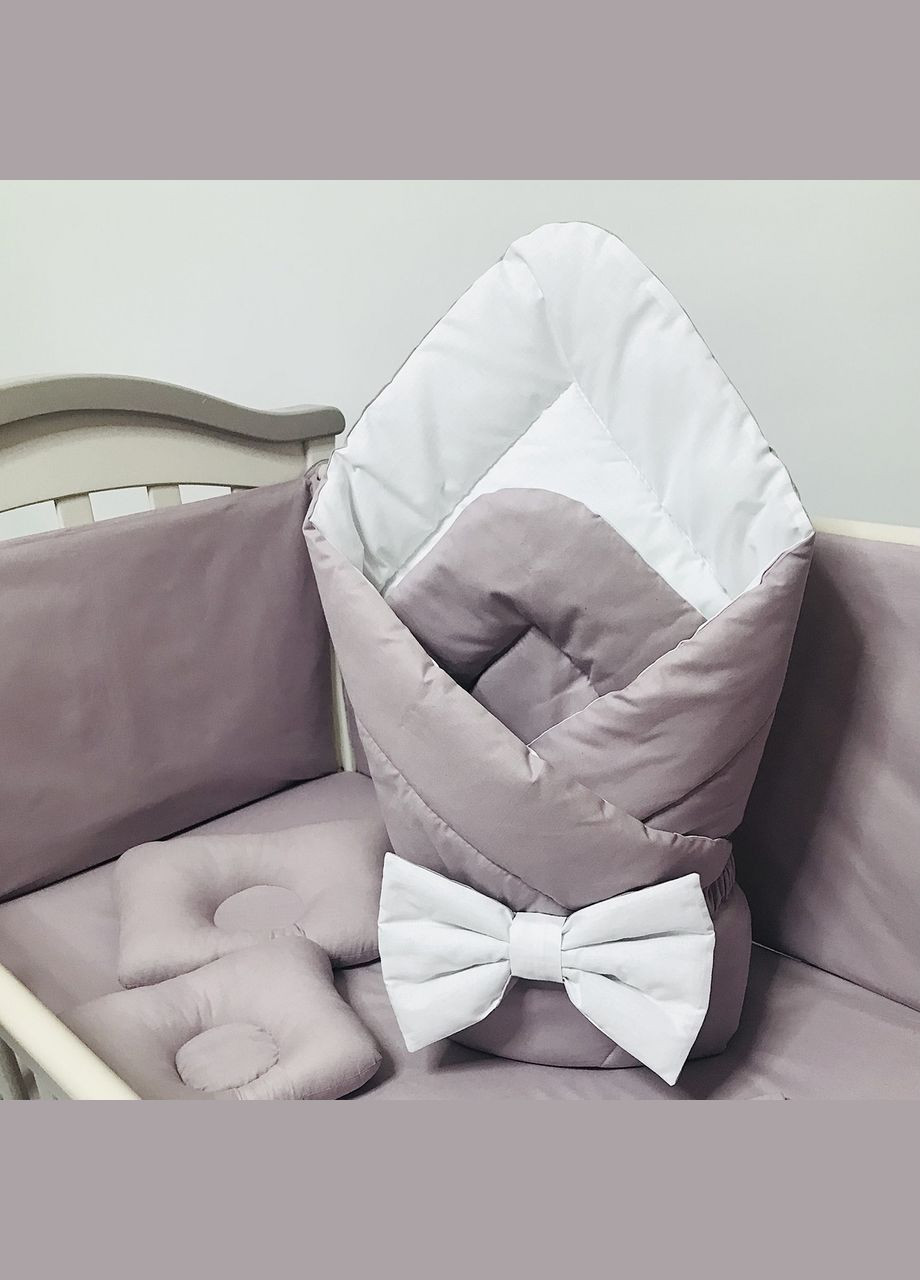 Конверт на выписку (одеяло) Фиолетовая зимняя бязь 90x90 см Penetka (329146251)