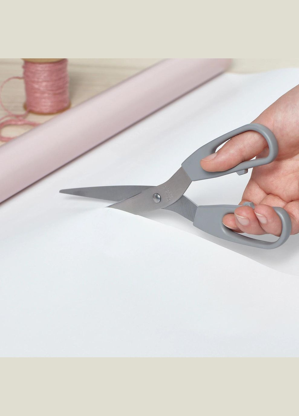 Ножиці ІКЕА SVARDFISK сіробірюзовий (60563431) IKEA (277158117)