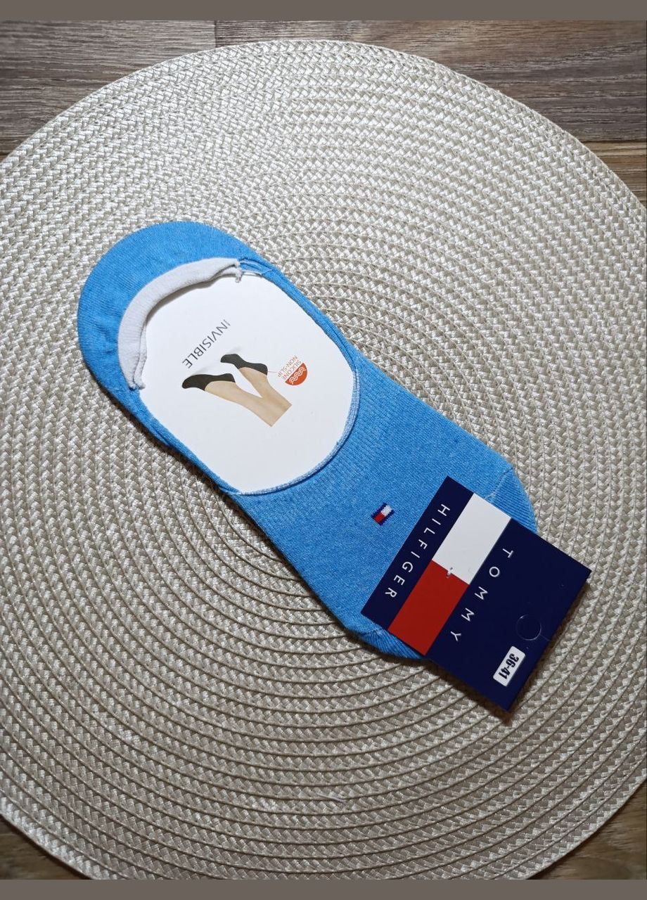 Блакитні шкарпетки-сліди жіночі, туреччина, висока якість логотипи логотипи (339092013)