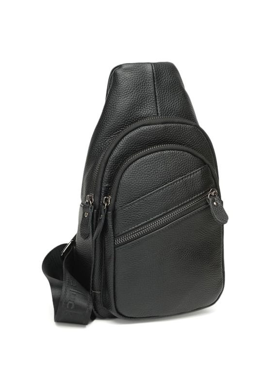 Мужской кожаный рюкзак K11808-black Keizer (311552774)