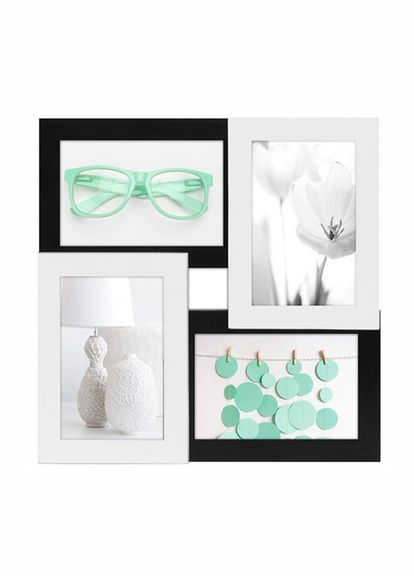 Мультирамка M Collage-Black&White на 4 фото No Brand (299770931)