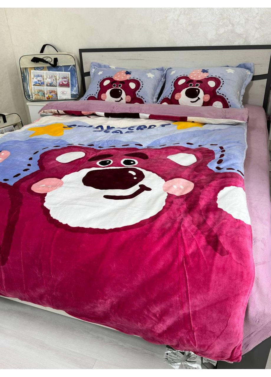 Детское велюровое постельное белье полутораспальное Vishnya (365248991)