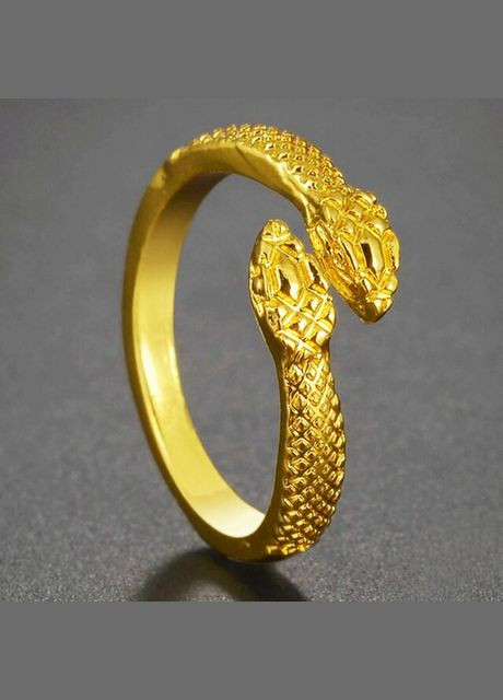 Модной кольцо Змея выражает твой стиль делает заметным, размер регулируемый - только золотистая змея Fashion Jewelry (285110593)