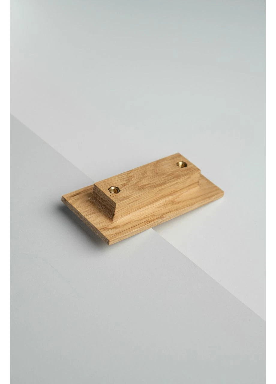 Меблева ручка з дерева 110*55 мм Plato No Brand (382603056)