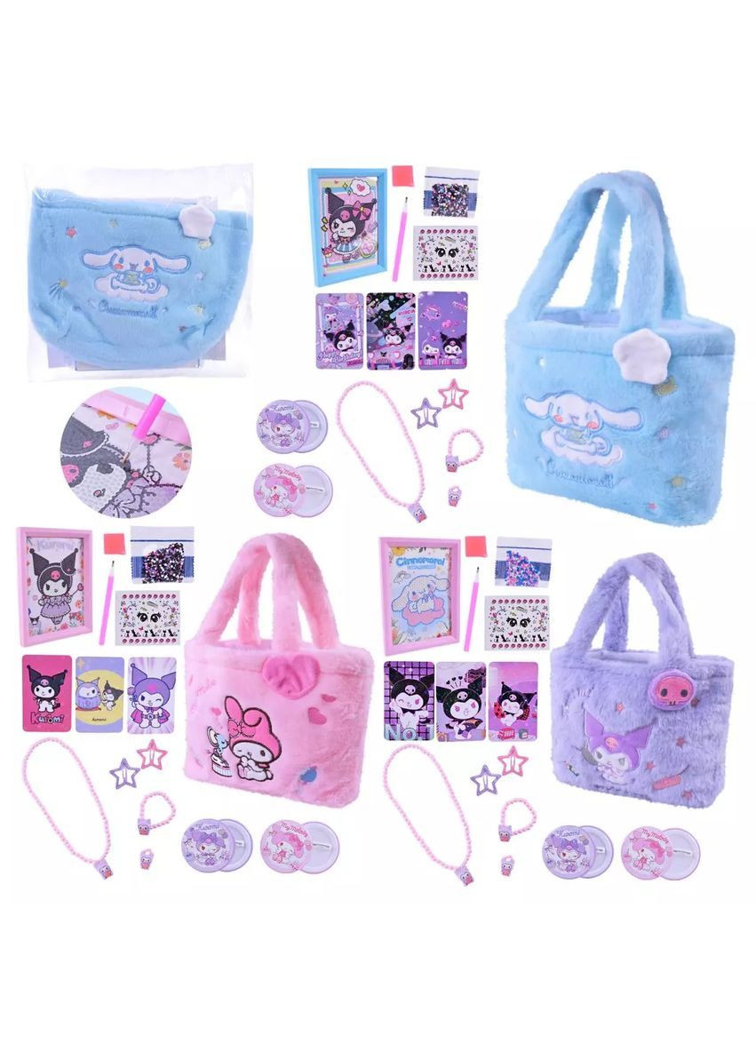 Детский набор украшений для образа Sanrio Kuromi Make up Set, в ассортименте - No Brand L5268 (374654974)