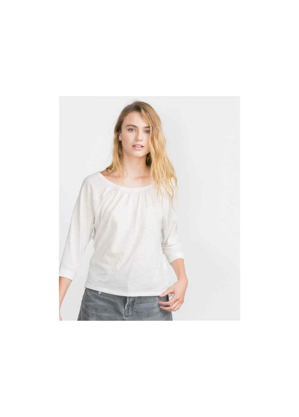 Белая блузка женская (укр.46-48) белая 0085278250 г. Zara