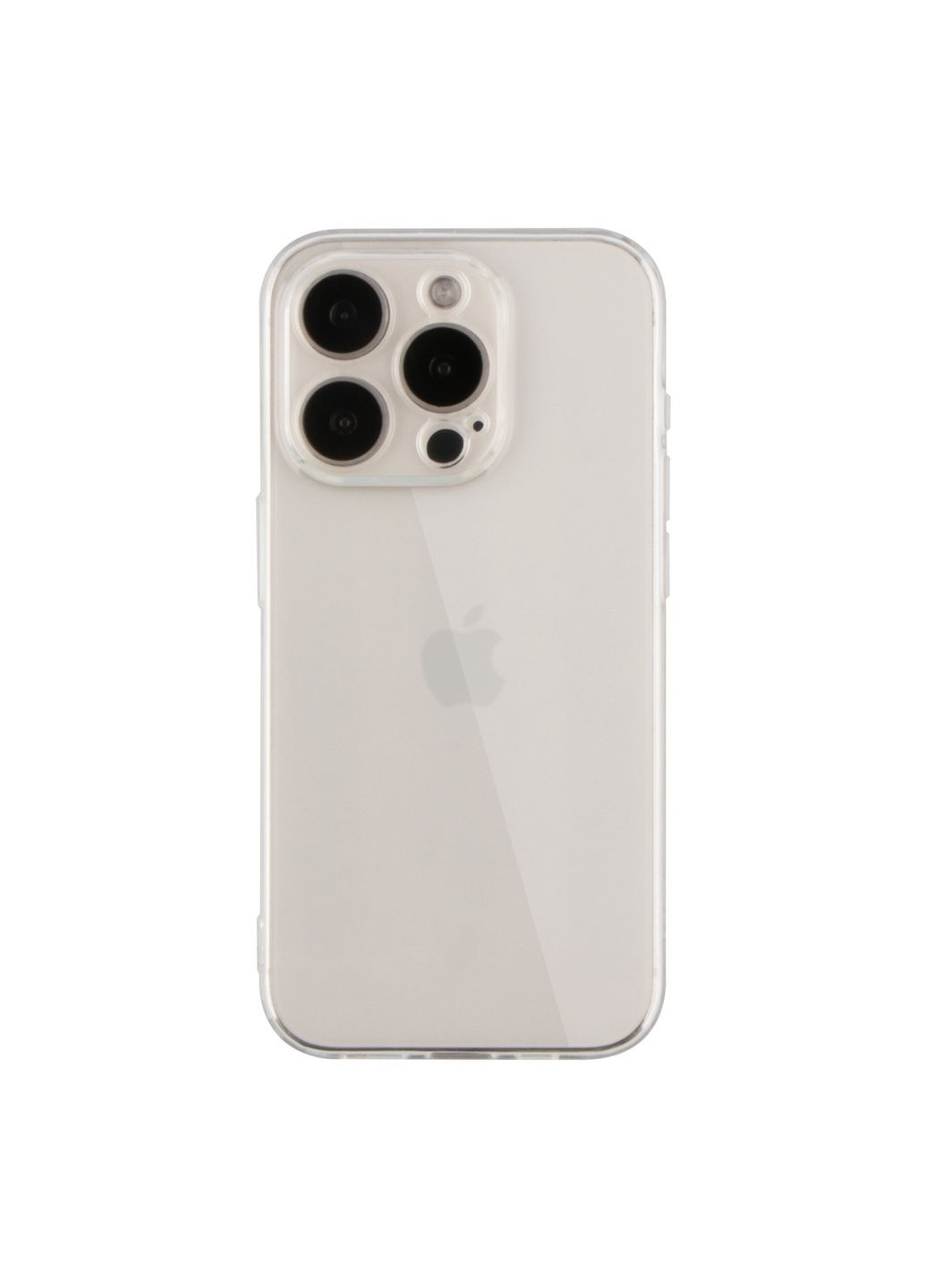 Чехол TPU Full Camera для iPhone 15 Pro Transparent Virgin Apple iPhone 15 Pro 2023 (370440404)