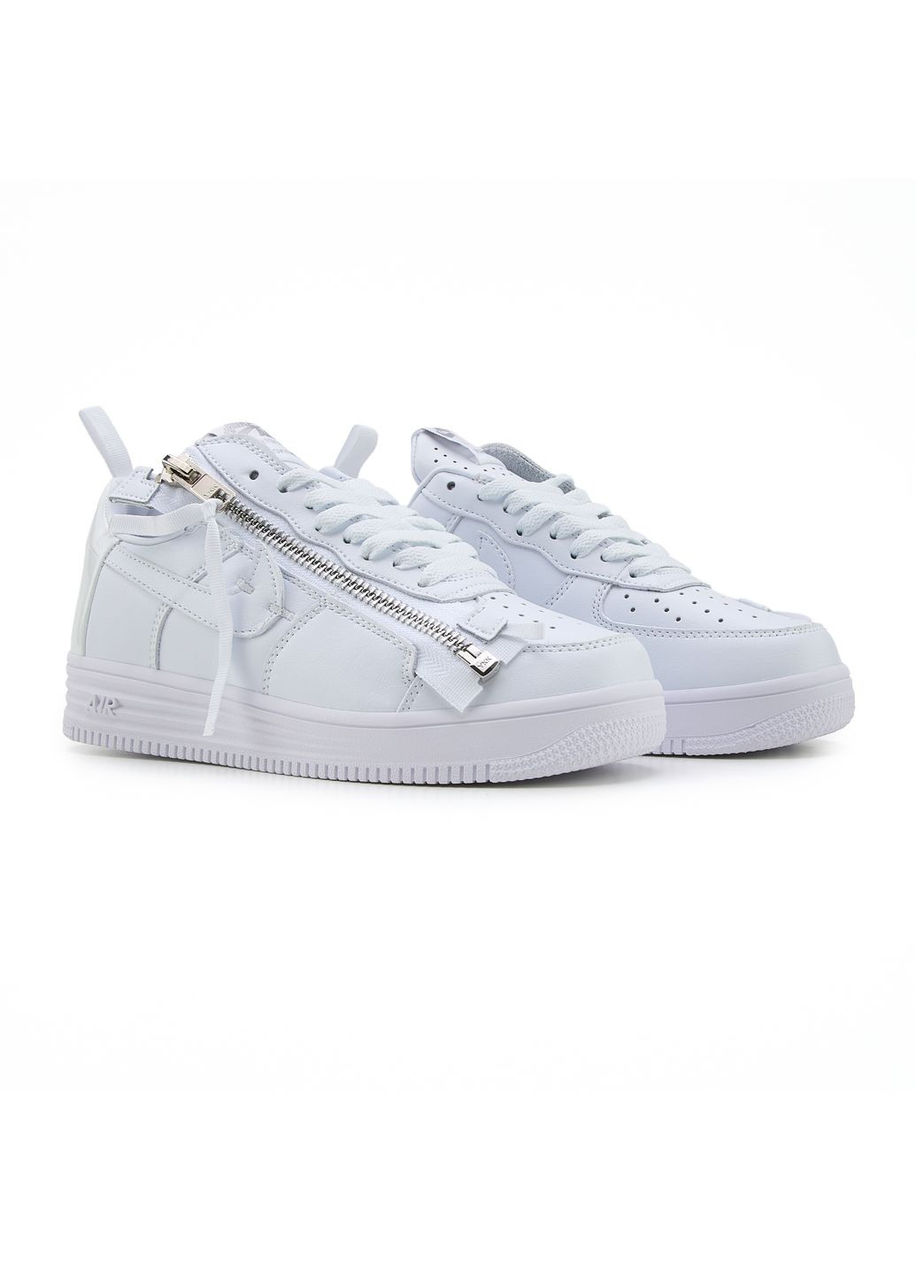 КРОСІВКИ ЖІНОЧІ NIKE LUNAR FORCE 1 LOW ACRONYM WHITE НАЙК ЛУНАР ФОРС 1 No Brand білі демісезони (369392702)