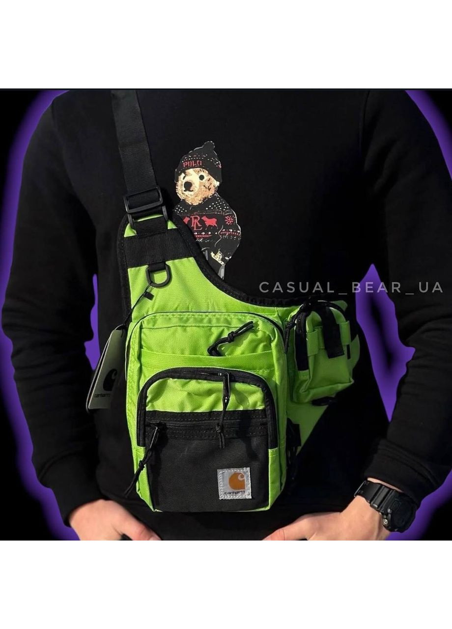 Барсетка wip сумка Кархарт через плече Зелений No Brand (361668668)