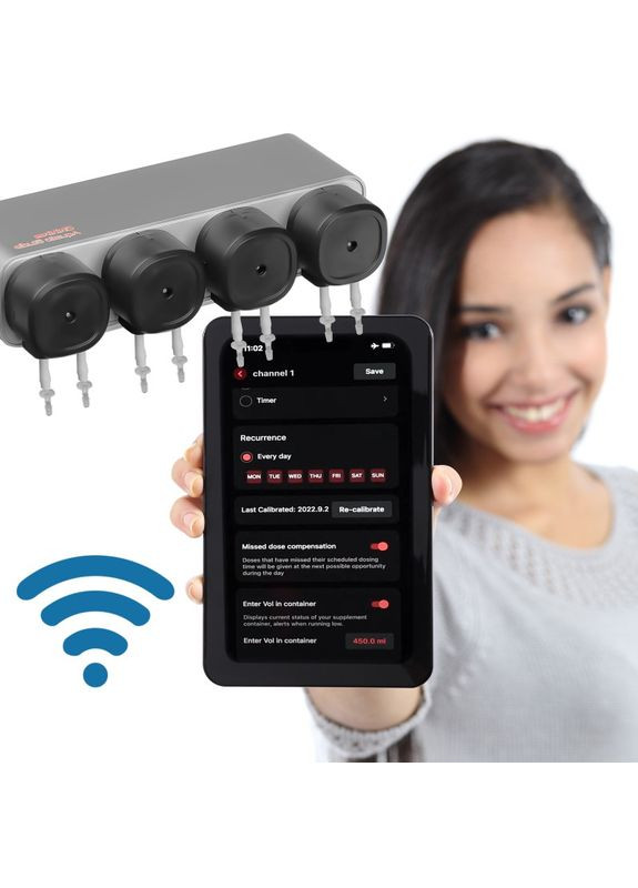 Дозатор добрив чотириканальний Dosing Pump Bluetooth Chihiros (363452916)