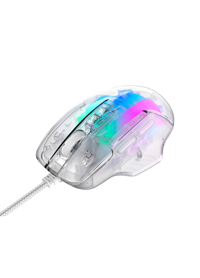 Ігрова миша дротова HV-MS1011SE USB Transparent Black Havit (363027493)