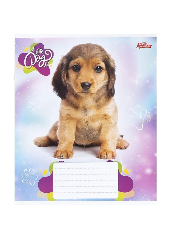 Тетрадь 24 л. клетка "МЕЧТЫ" / Песик Мрії Збуваються (342415564)