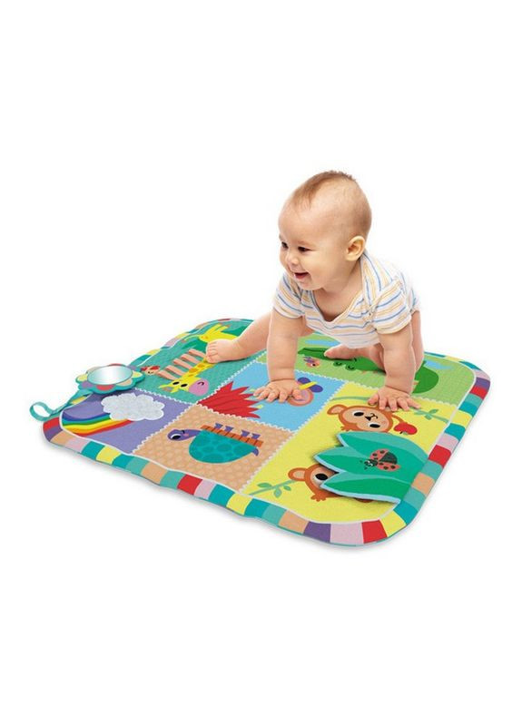 Коврик для малышей KH06/005 тактильные элементы, зеркало, яркие ленты Kids Hits (315070061)