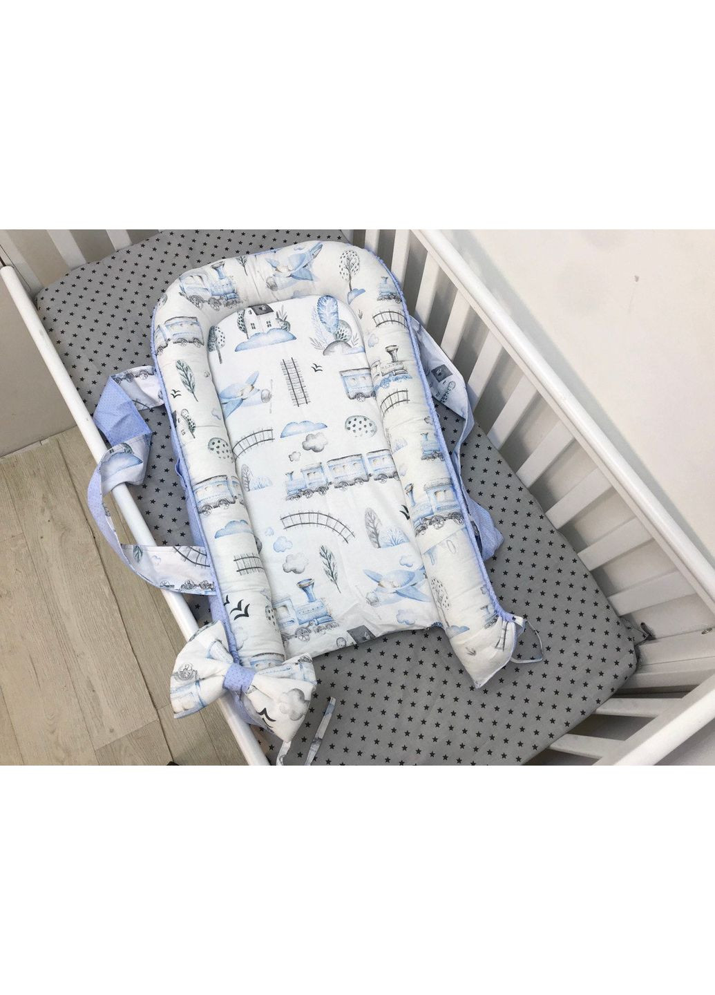 Кокон классический "Паровозик мечты" Moontime (354827040)