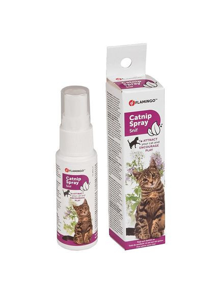 Кошачья мята для кошек спрей Catnip Spray 25 мл (5400274862543) Flamingo (279566096)