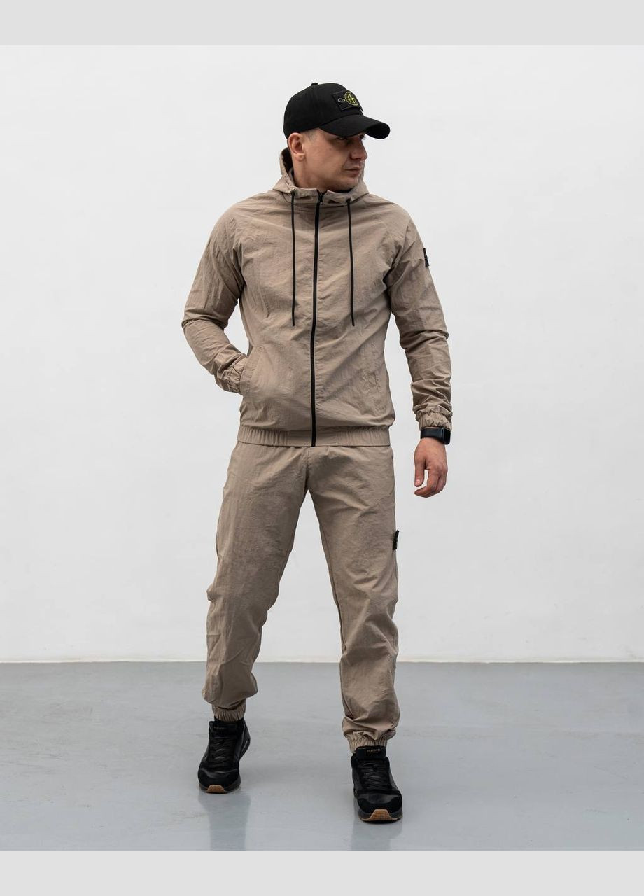 Спортивний костюм з плащівки+кепка (сумка месенджер в подарунок) No Brand (329057607)