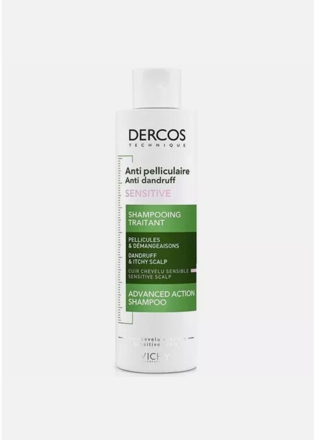 Шампунь проти лупи для чутливої шкіри голови Dercos Anti-Dandruff Sensitive Scalp Shampoo 200 мл Vichy (364987908)
