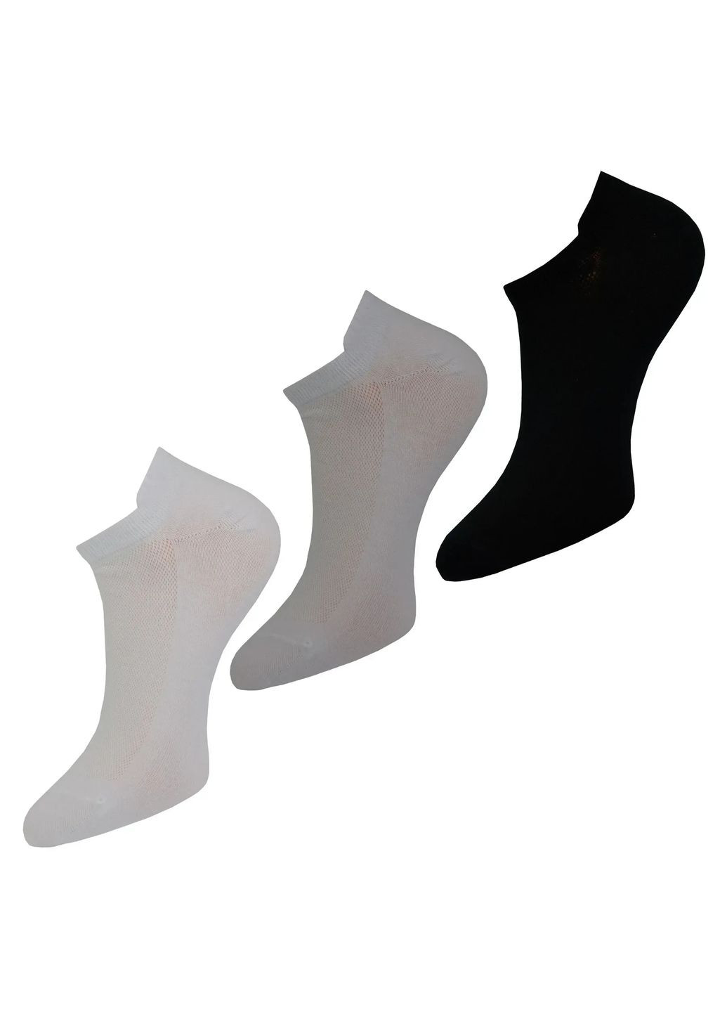 Чёрные носки мужские 6326 25 белый Легка Хода (328057300)