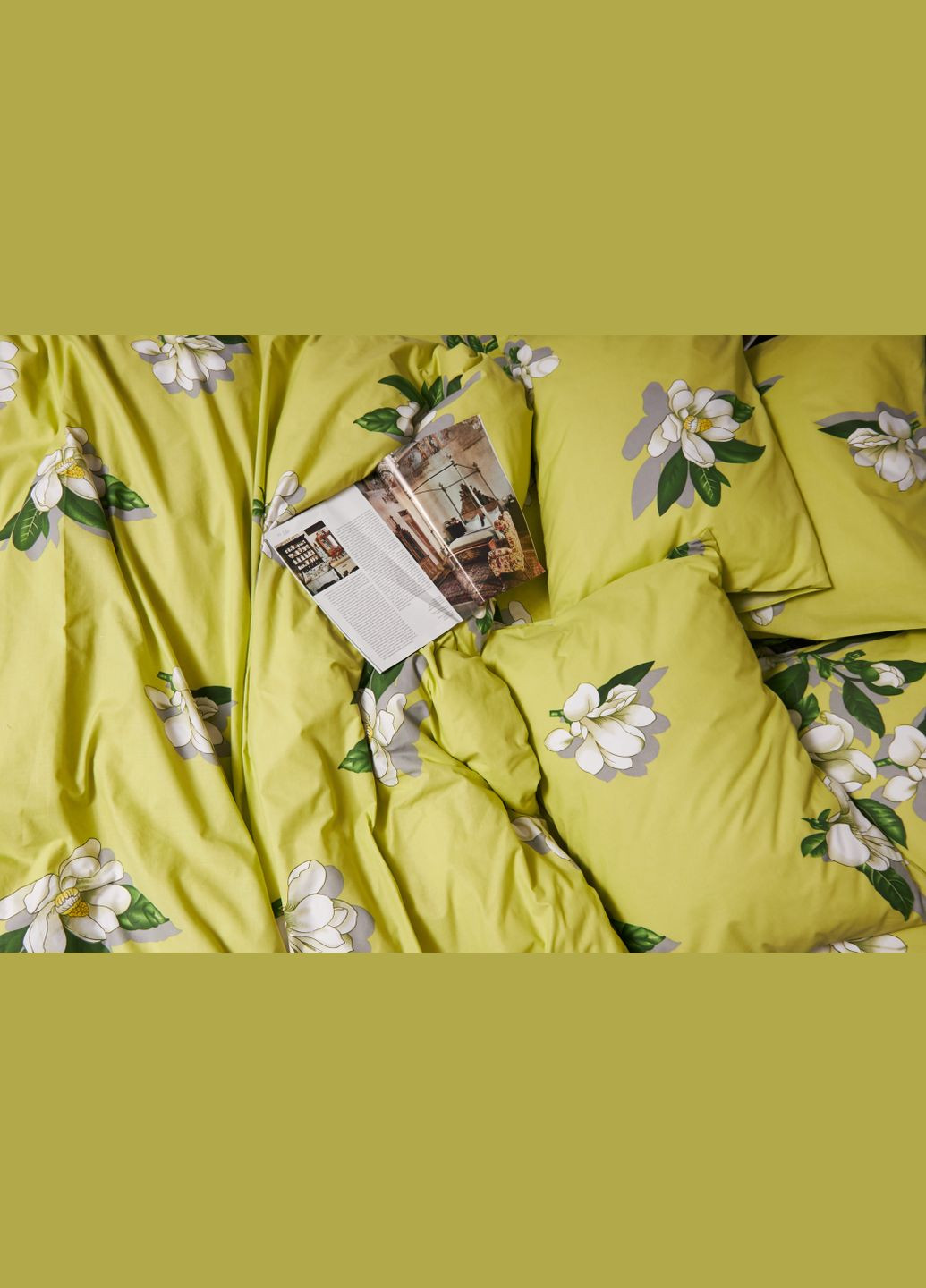 Комплект постельного белья Бязь Gold Люкс «» двуспальный 175х210 наволочки 4х70х70 (MS-820005504) Moon&Star Wisteria (296909761)