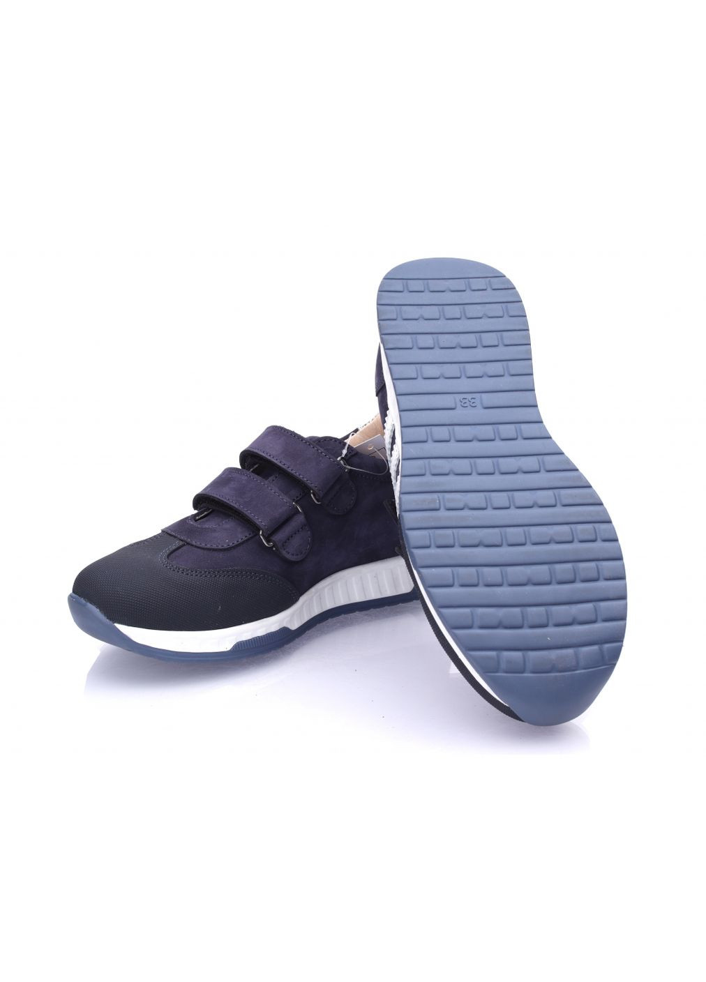 Синій всесезон кросівки 2423 для хлопчиків сині, нубук. розмір Topitop