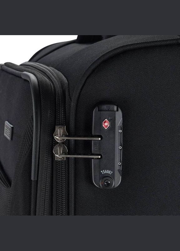 Чемодан на 4 колесах Chios Black L exp. 90/97л (TL080049-01) Travelite (322199998)