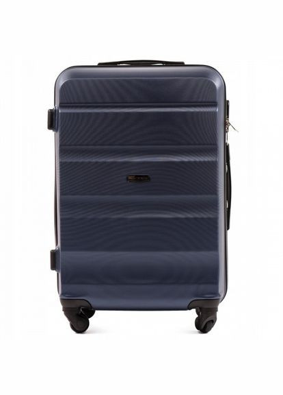Дорожный Чемодан AT01 - M (темно-синий) Wings (346528436)