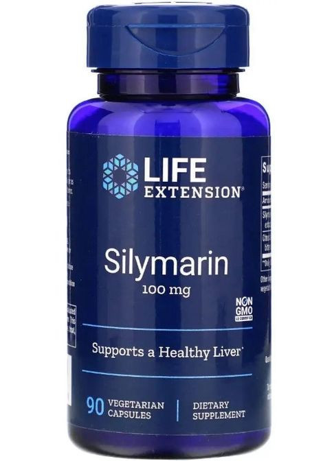 Силімарин (екстракт розторопші) Silymarin 100 мг 90 капс Life Extension (357340338)