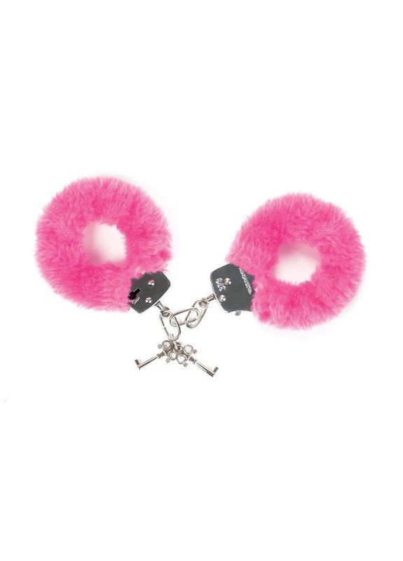 Наручники с плюшевой отделкой ATTACH ME Pink Love To Love (335389289)