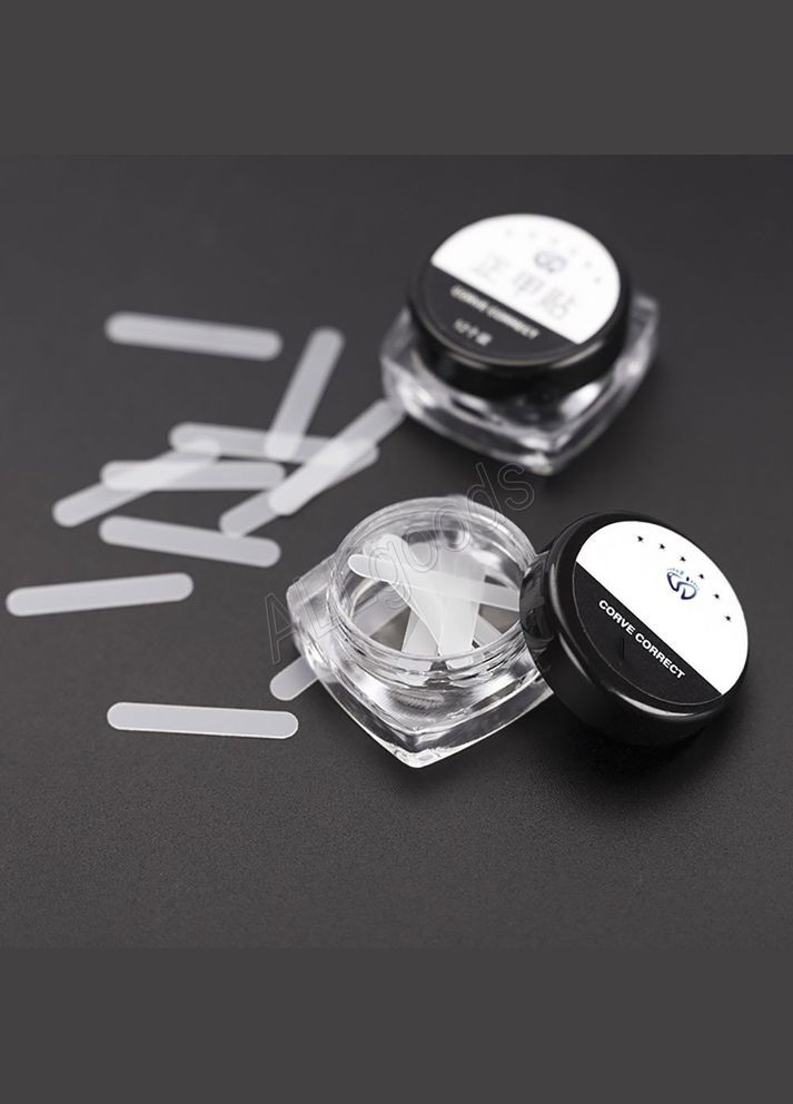 Коректор врослих нігтів. 10 смужок + бокс для зберігання A.G. (305836578)