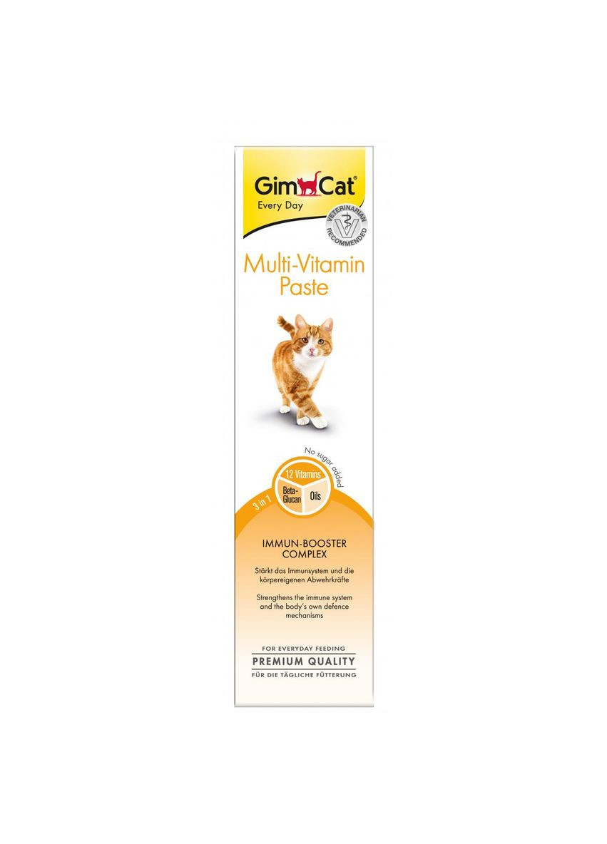 Лакомство для кошек GimCat G421636/401881 Multi-Vitamin Paste 200 г (4002064401881 / 4002064926315 / Gimborn (279571622)