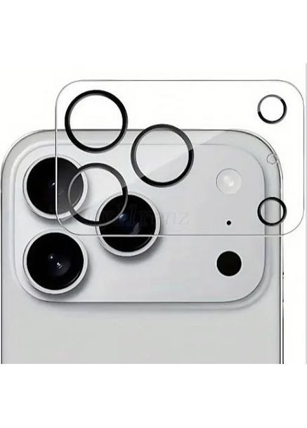 Захисне скло на камеру для Apple 17 PRO MAX лінза на айфон лінзи прозоре camera glass lens clear No Brand (369137379)
