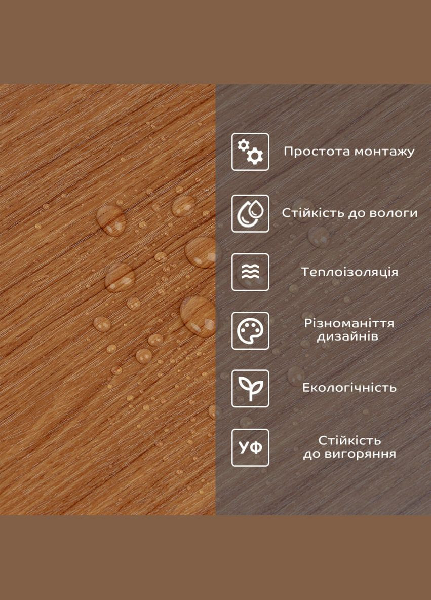 Самоклеюча вініловая плитка в рулоні 0,6*3m*2мм Мат SW-00002058 No Brand (328578427)