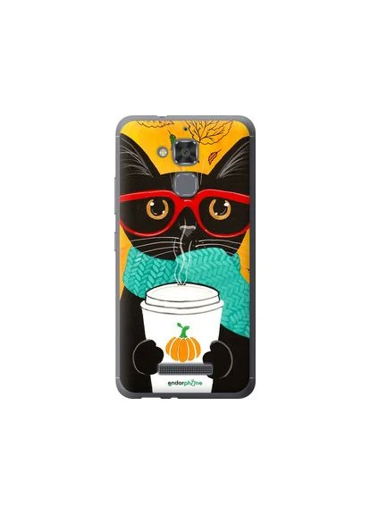 Чохол на Asus Zenfone 3 Max ZC520TL Осінній кіт "4026u-442-2448" Endorphone (365808528)