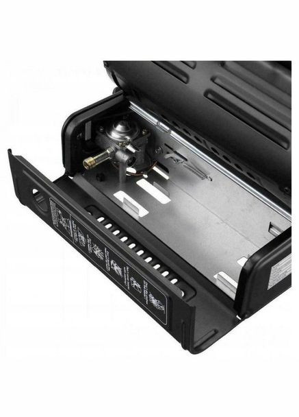 Газовий обігрівач-плита з керамічним пальником и п'єзопідпалом 2 в 1 9260 1.3 кВт Tradis (372951709)