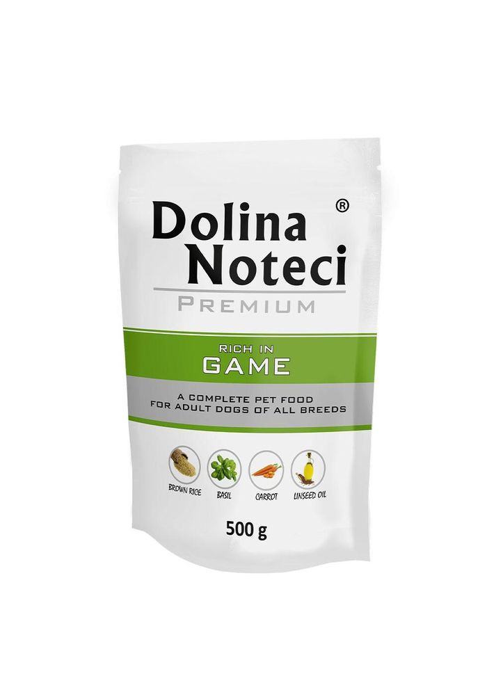Premium влажный корм для собак с дичью 0.5 Dolina Noteci (372159198)