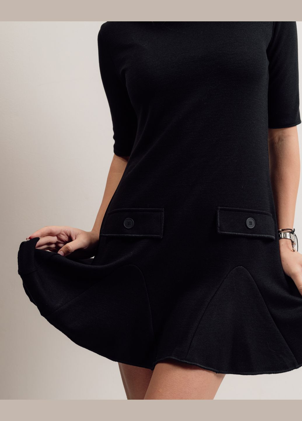 Чорна вечірня сукня Dilvin