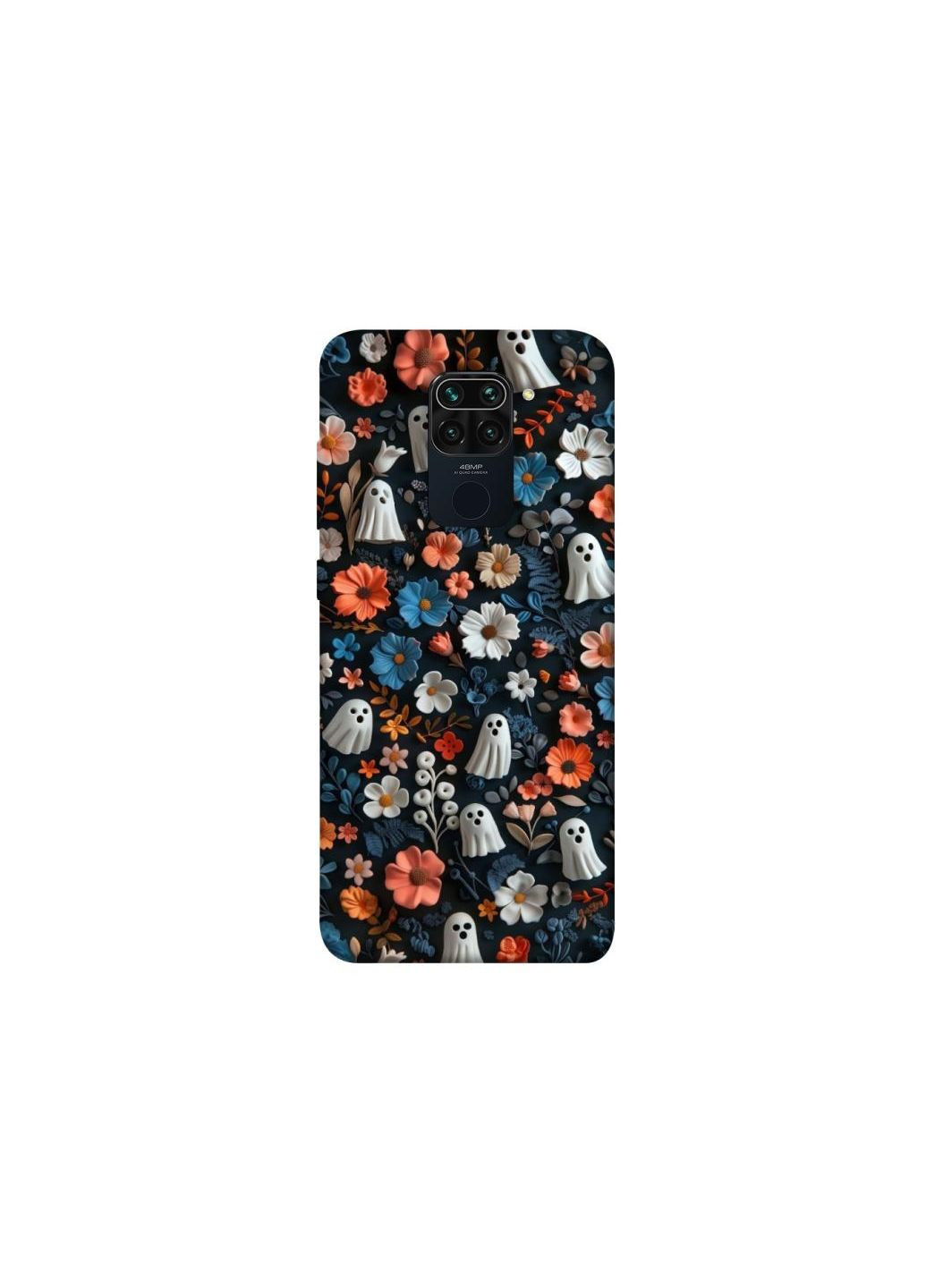 Чехол на Xiaomi Redmi Note 9 / Redmi 10X Halloween Style Frontalka (361336784)