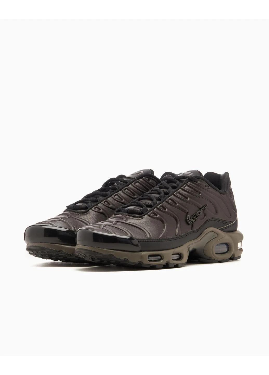 Темно-коричневые всесезонные кроссовки Nike Air Max Plus PRM