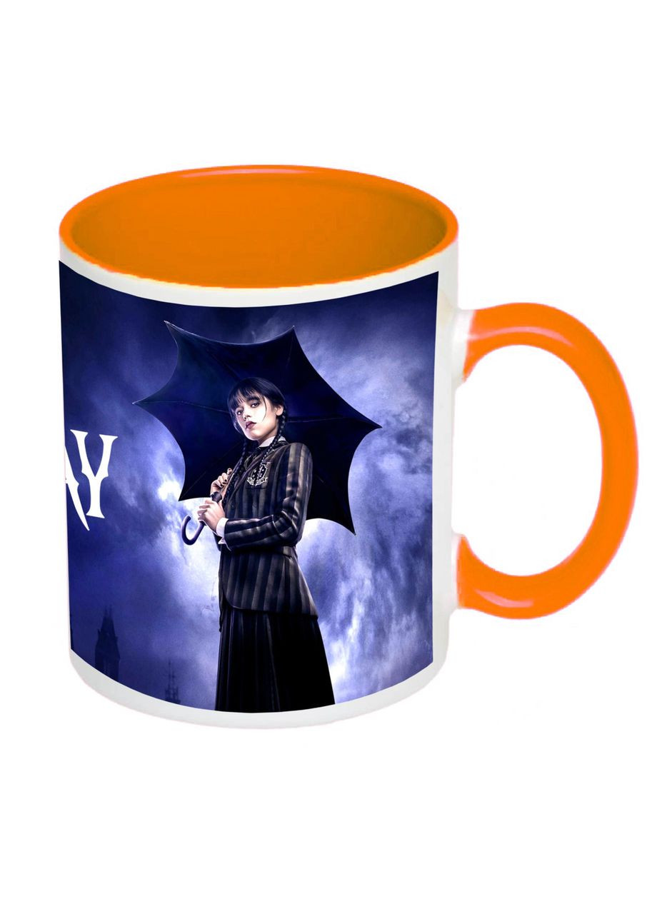 Чашка с принтом "Wednesday" 330мл ( ) (17817) No Brand (312487549)