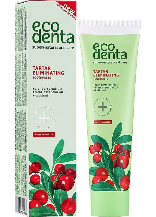 Освежающая зубная паста от налета 2in1 Refreshing Anti-Tartar Toothpaste 100ml (579035-99769) Ecodenta (368650516)