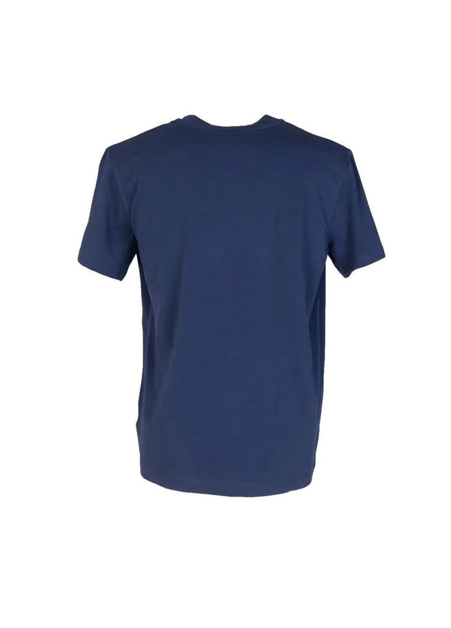 Синяя футболка с коротким рукавом John Richmond