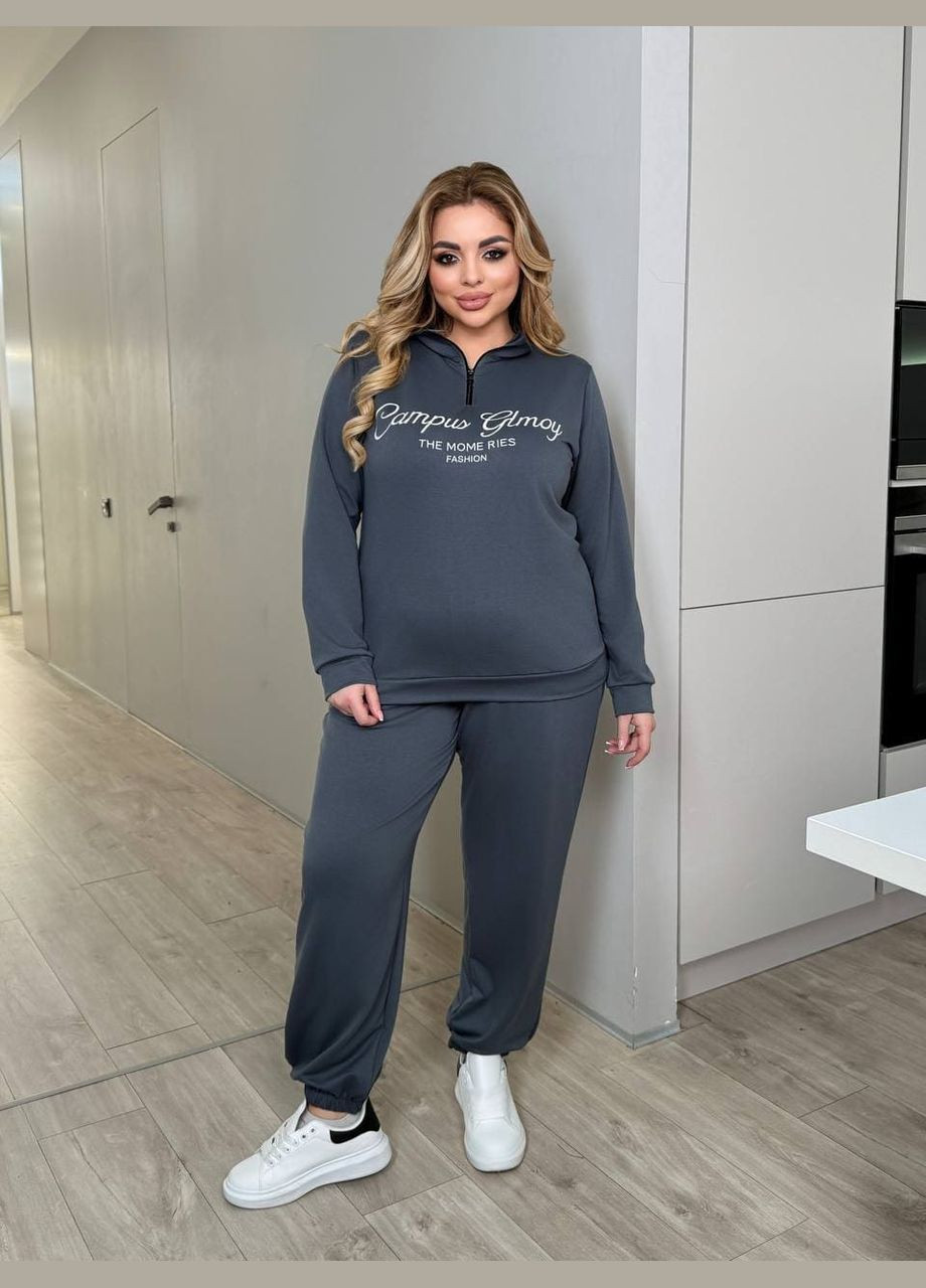 Женский костюм двойка бордового цвета New Trend (318229715)