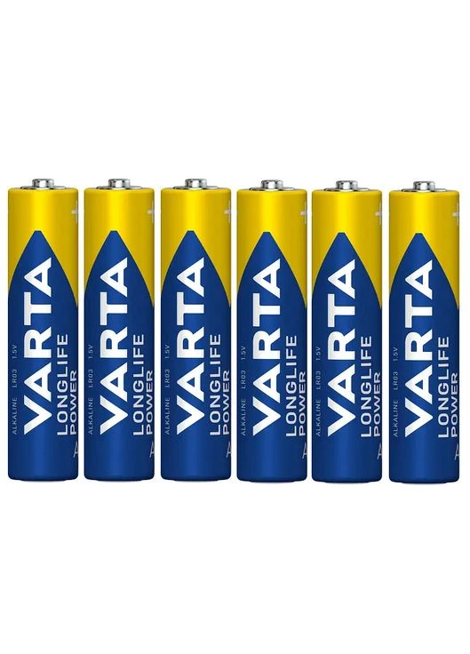 Батарейки щелочные LR03/AAA 4903 LongLife Power 6шт Varta (335835687)