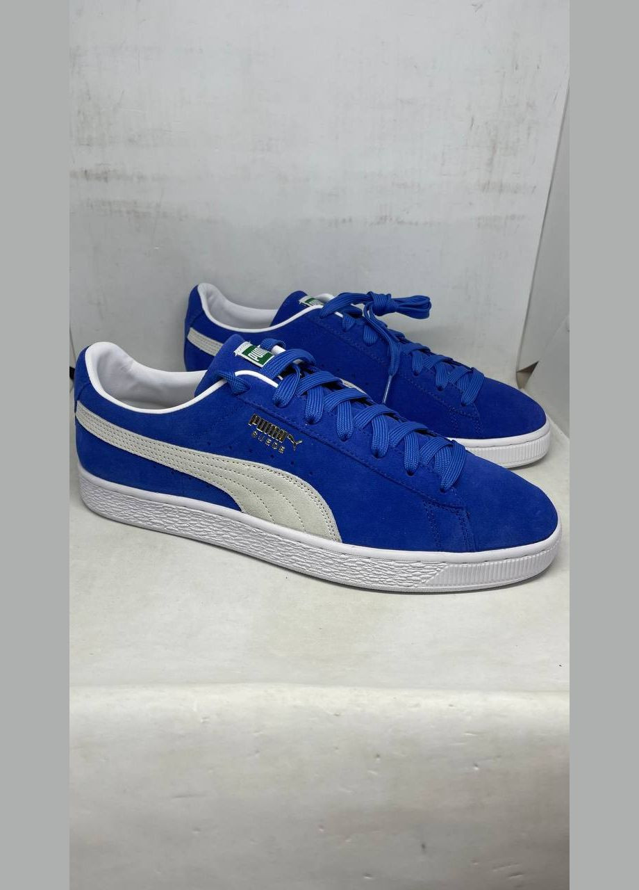 Синій кросівки чоловічі Puma Suede Classic XXI