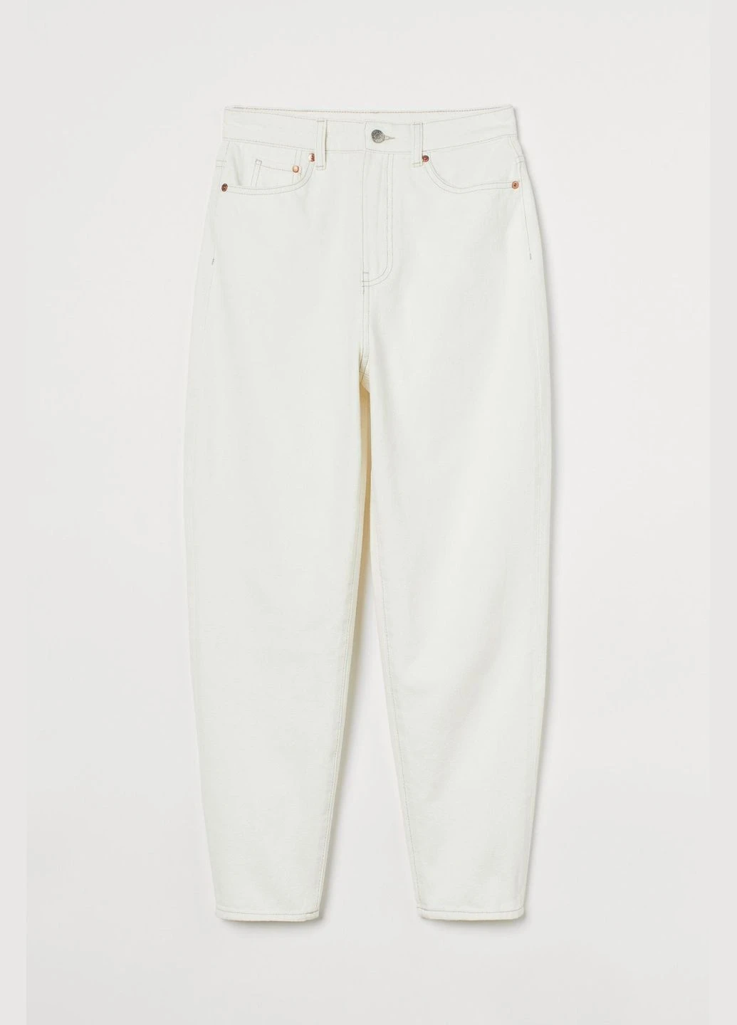 Джинси літо,молочний, H&M - (298990291)