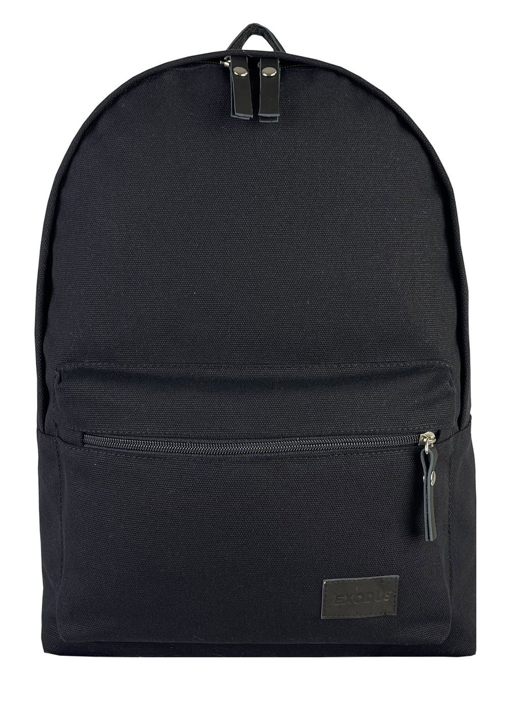 Рюкзак Унисекс Leather Canvas Черный R1403EX012 Exodus (307173533)