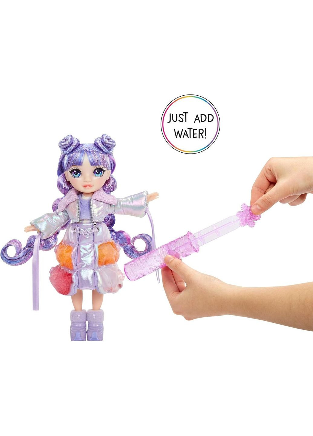 Лялька Winter Wonderland Violet purple Віолет Вайолет Рейнбів Хай Зимова серія 514558 Rainbow High (367983125)